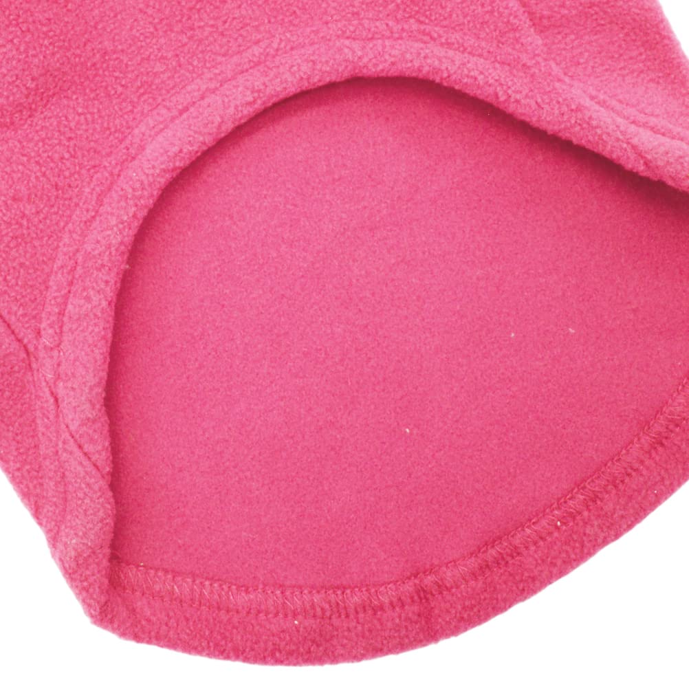 Dog Fleece Vest Soft Winter Jacket Sweater With D-Ring Leash Cold Weather Coat Hoodie For Small Medium Large Dogs Dark Pink Medi
