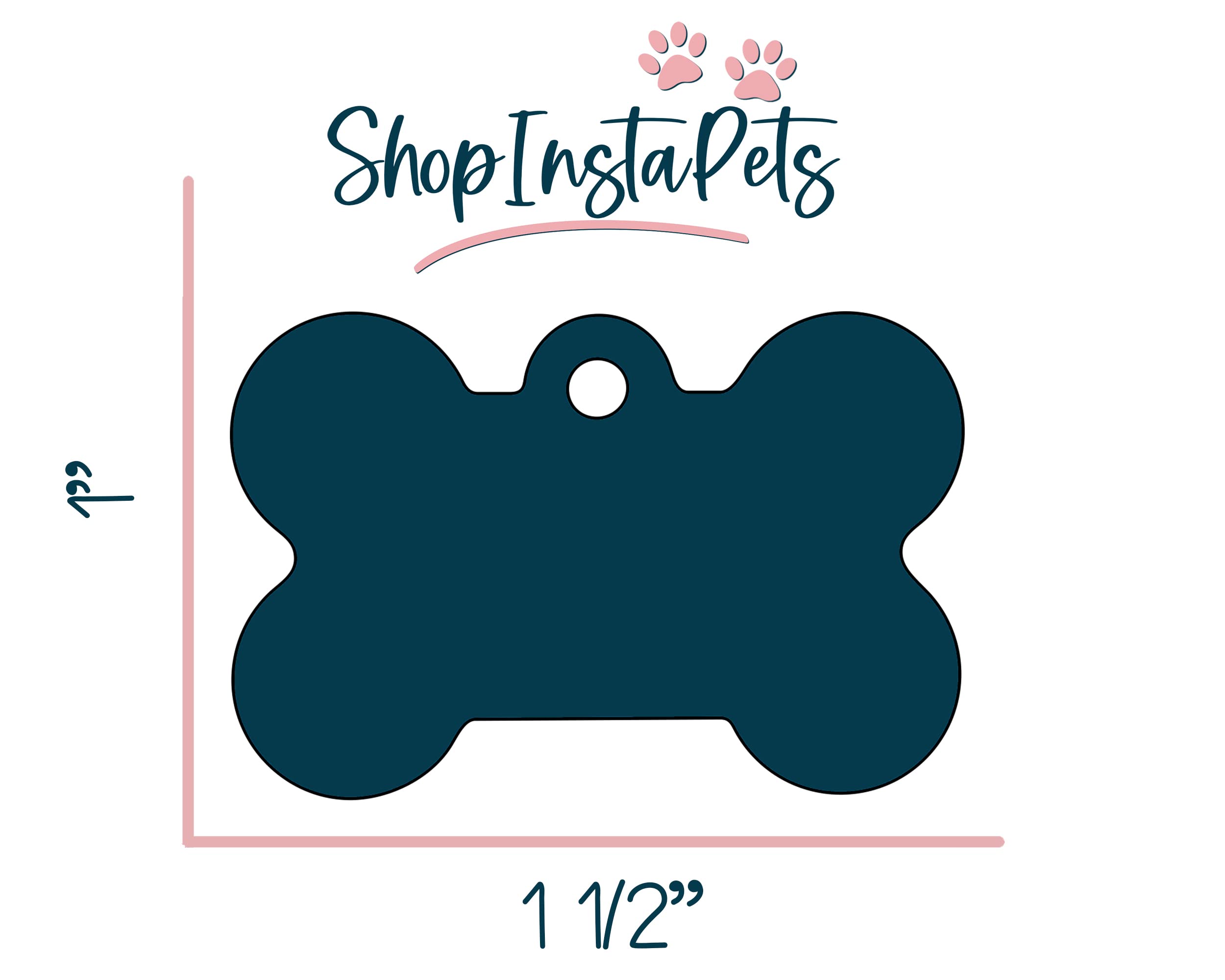 Gus Gus Custom Pet Id Dog Tag Personalized W/Name & Number