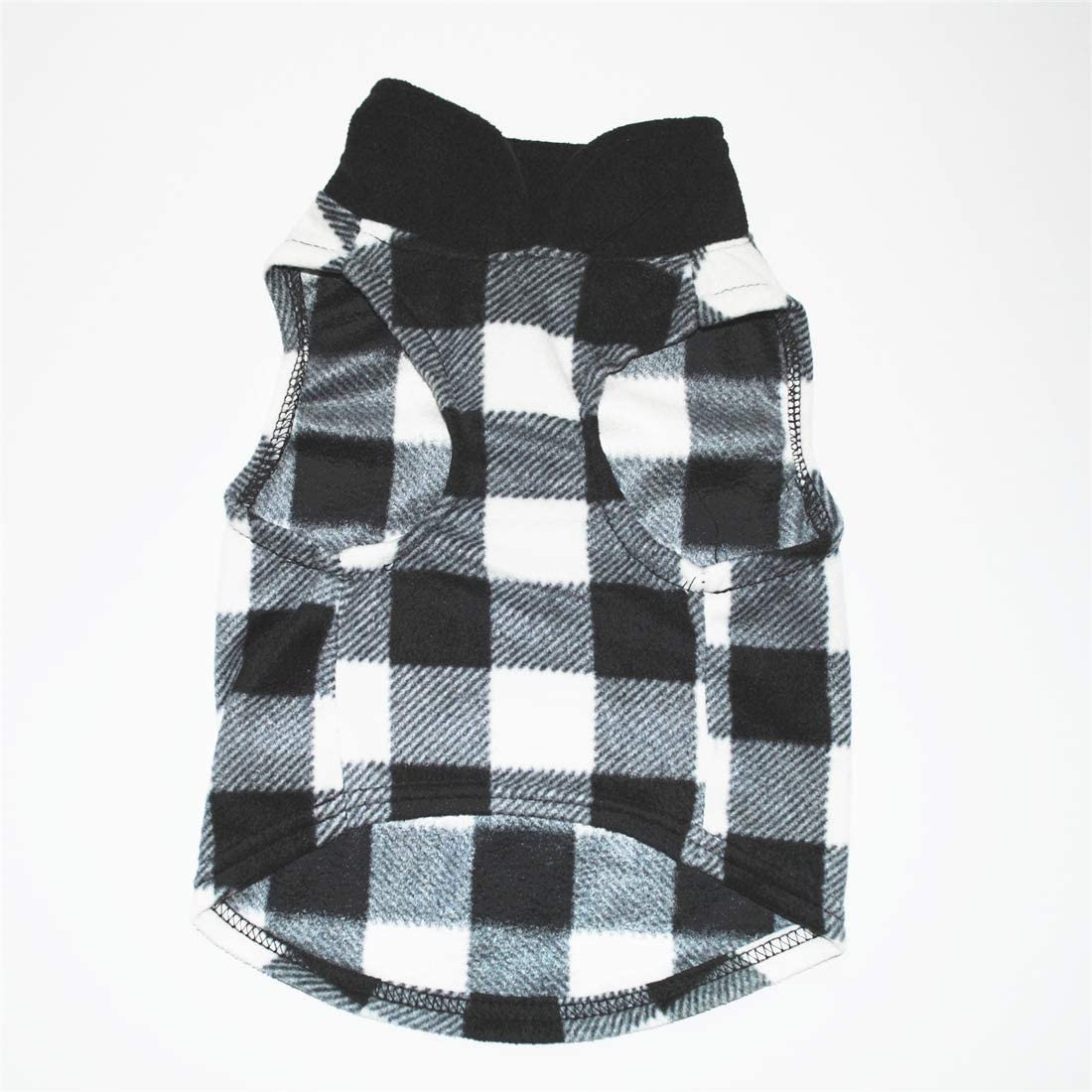 Pixriy Dog Sweater, Soft Fleece Vest With Leash Ring Pullover Jacket Winter Pet Dog Clothes For Puppy Small Dogs Cat Teddy Chihu
