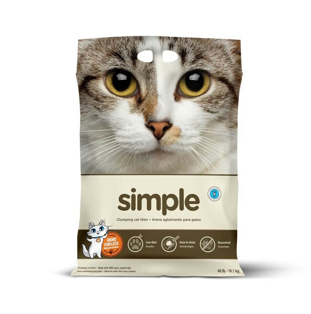 Intersand, Simple Clay Litter, 40lbs