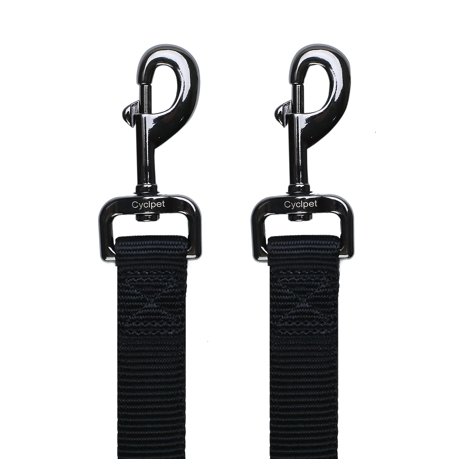 Cyclpet Premium18 Inches Nylon Short Dog Leash With Heavy Duty Clip And Soft Padded Handle For Large Medium Breed Dogs Daily Use