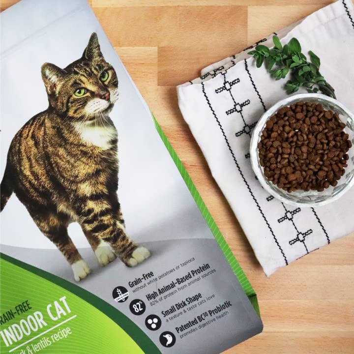 Nulo Freestyle Indoor Cat Food, Premium Grain-Free Dry Small Bite Kibble, All Natural Animal Protein Recipe with BC30 Probiotic