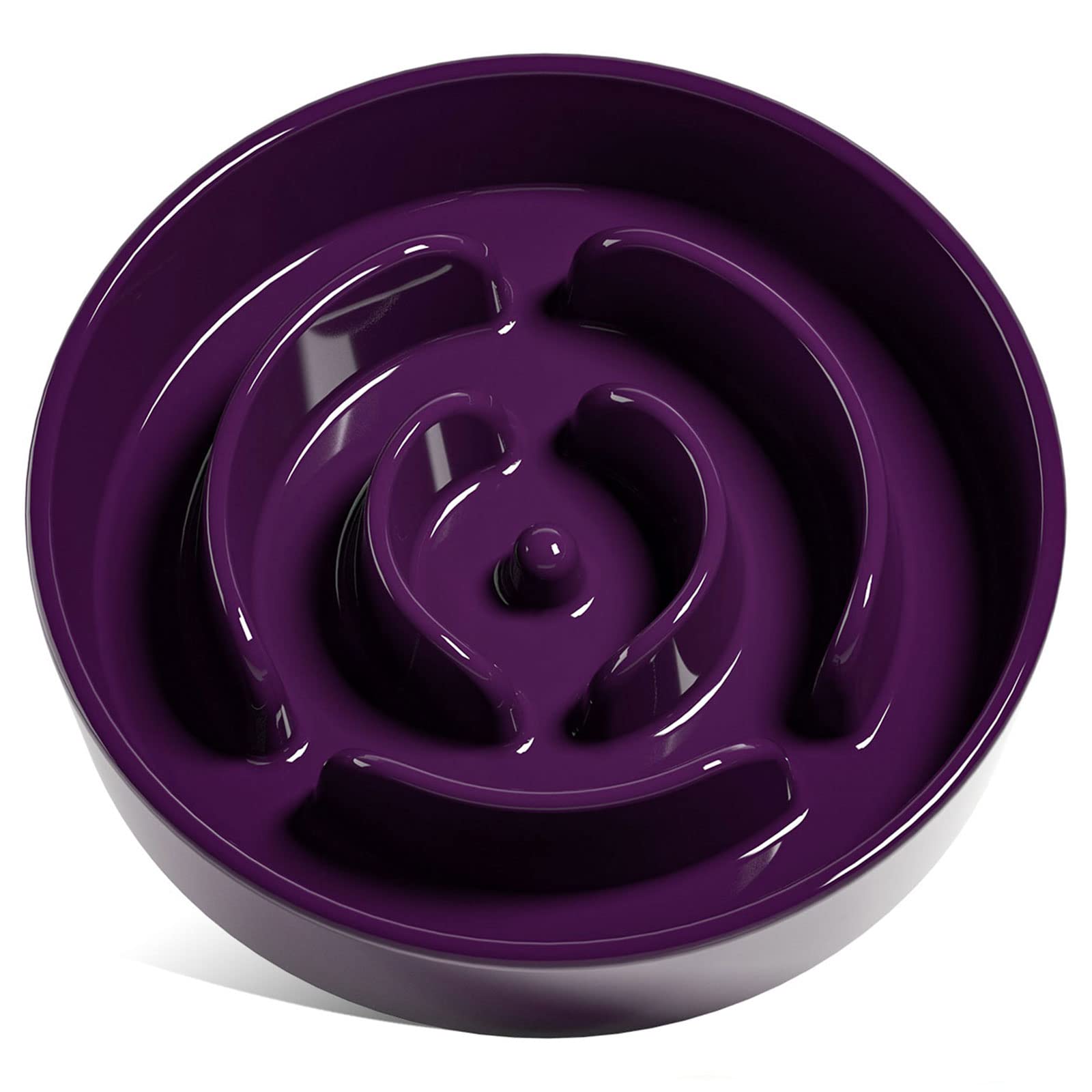 LE TAUCI Slow Feeder Dog Bowls Ceramic, 3 Cups Slow Feeding Dog Bowl Medium Large Breed, Maze Dog Bowl for Fast Eaters, Dog Dish