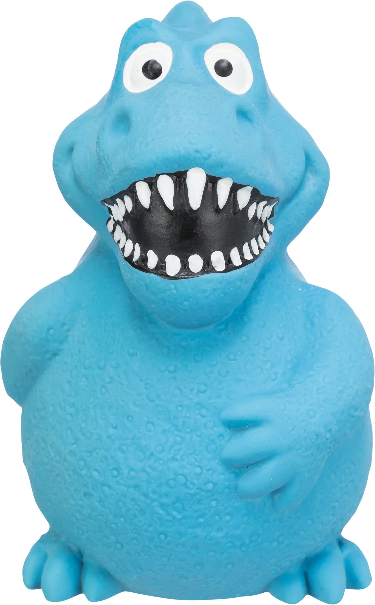 Trixie DinoD Dinosaur Dog Toy | Squeaky Latex Chew Toy For Small & Medium Dogs | Interactive Playing & Bonding Toy | Durable No