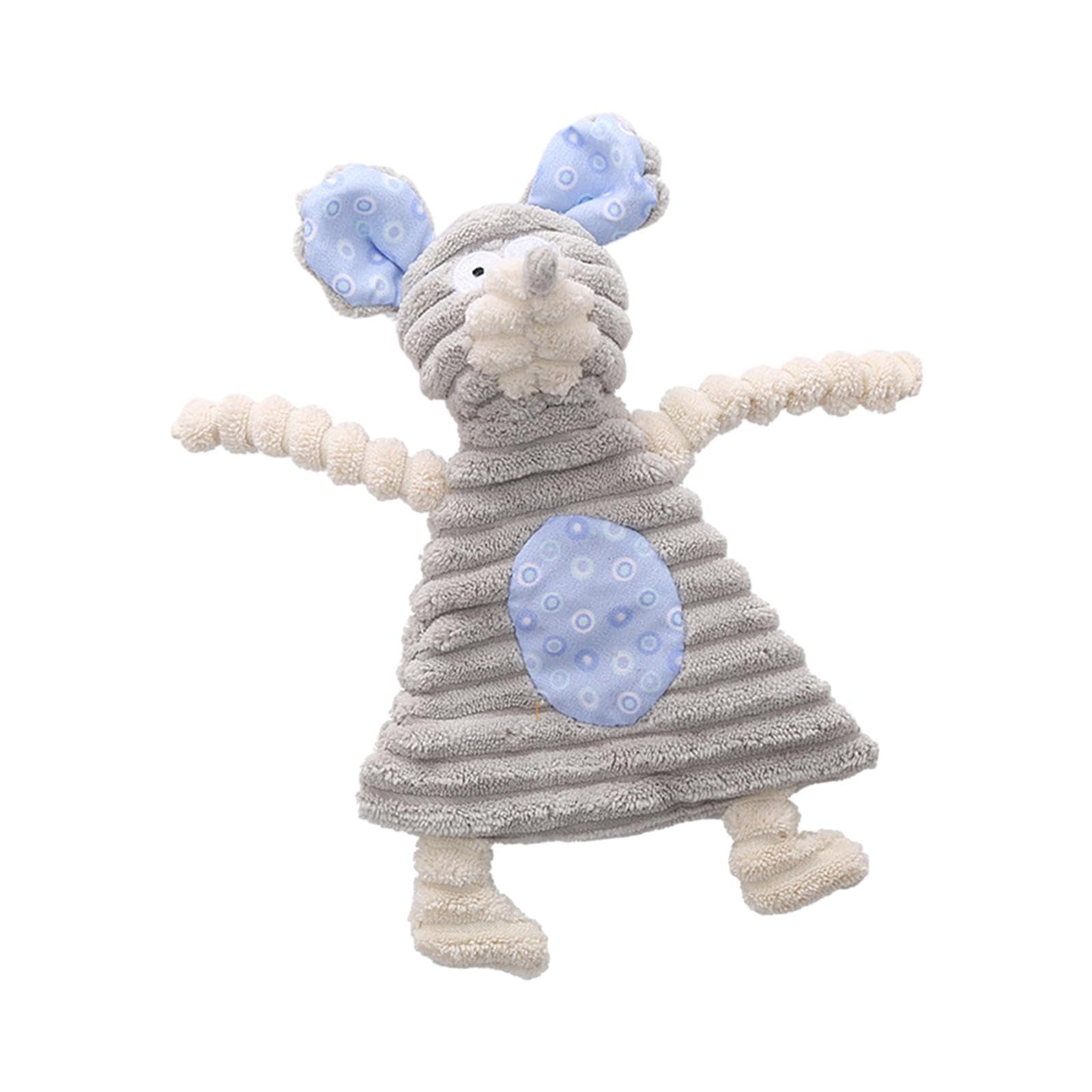 ZOOMELLA Dog Squeak Toy Interactive Portable Plush Dog Toy for Indoor Playing Chewing| Pet Supplies|Dog Supplies|Toys