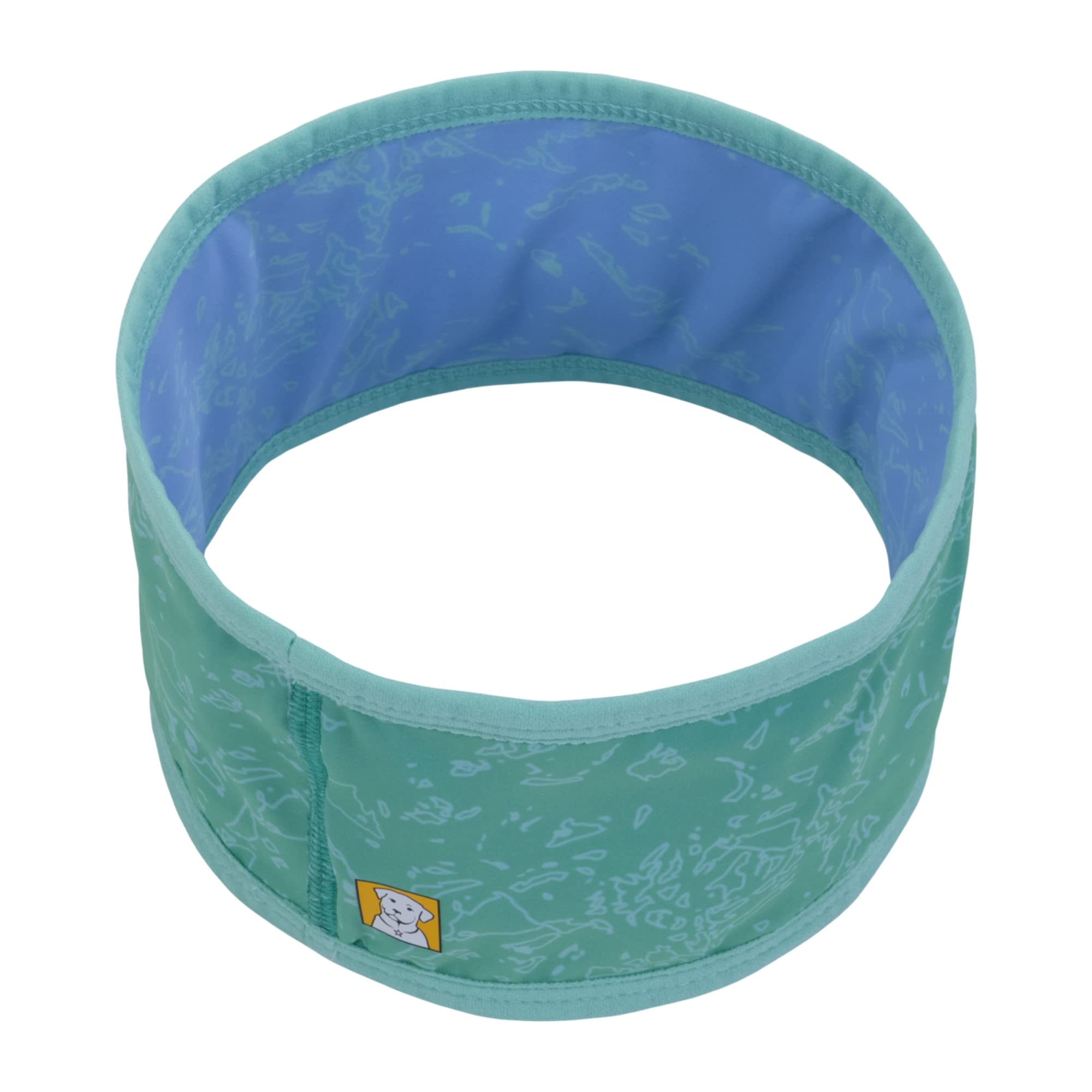 Ruffwear, Swamp Cooler Dog Neck Gaiter, Evaporative Cooling Gear For Hot Weather, Aurora Teal/Heliotrope Purple, X-Small