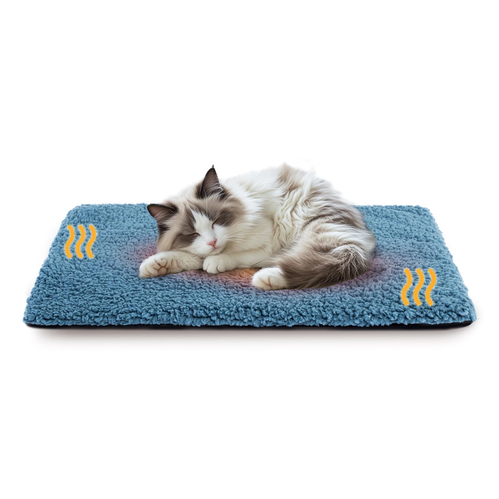 Miguel Cat Bed Self Warming Dog Bed Cat Self Heating Mat For Dog Heating Pad For Dogs House 30 X 20 Inch Thermal Dog Crate Pad, 