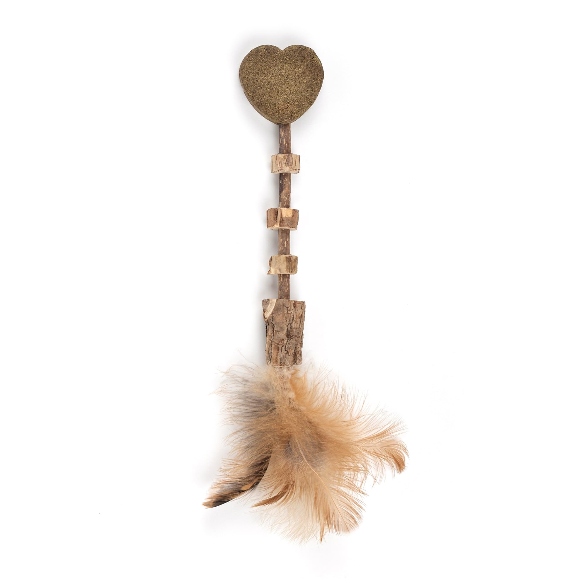 Tlc Matatabi Whisker Teaser Toy For Cats With Catnip  Brown | Interactive Cat Teaser Stick For Play & Exercise | Natural Matata