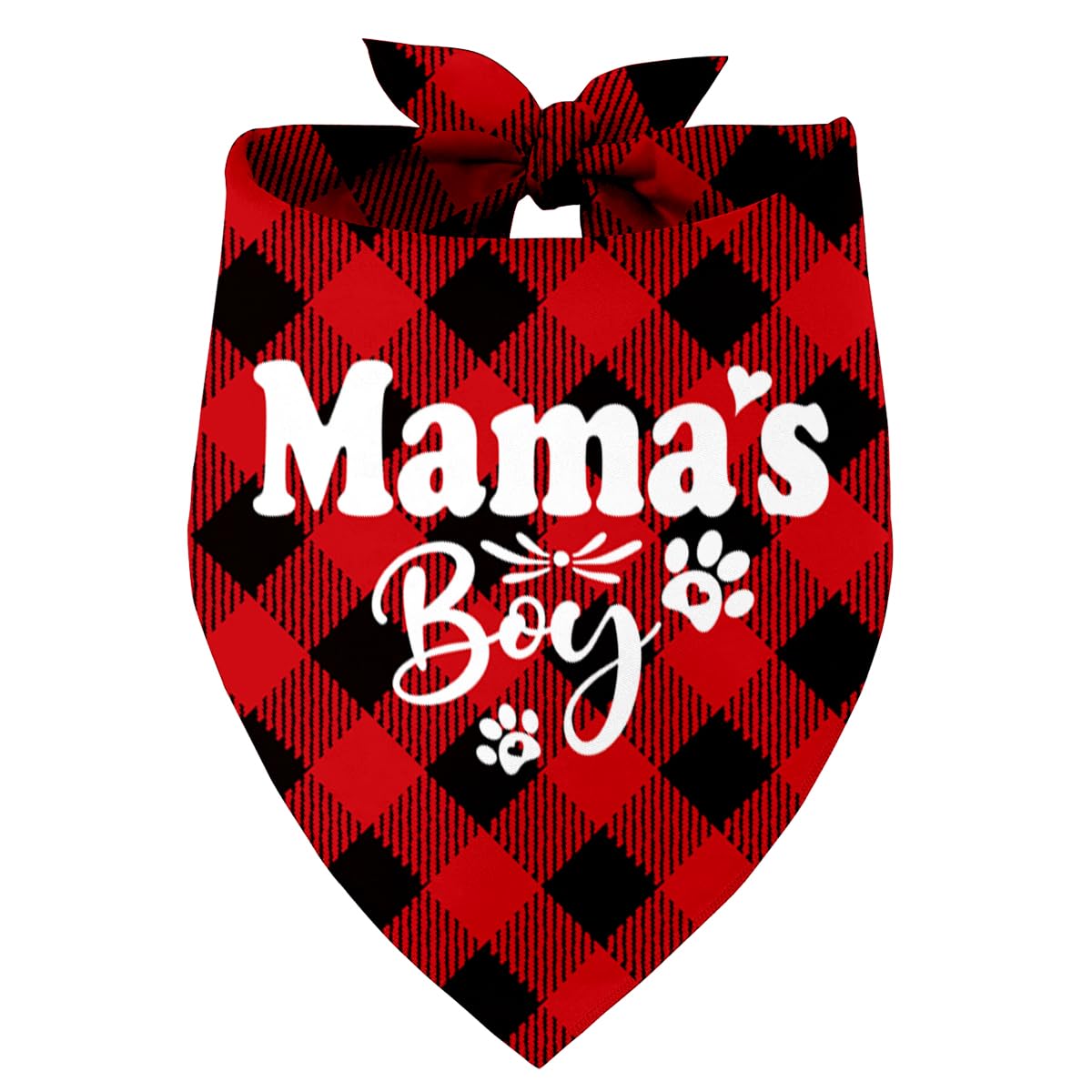 Mamas Boy Dog Bandana, Dog Mom'S Boy Gift Dog Bandana, Pet Scarf Accessories, Printed Dog Bandanas Gift For Dog Lover Birthday O
