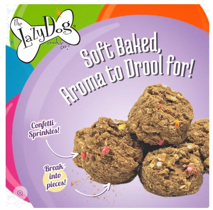 The Lazy Dog Cookie Co. Ultimate Birthday Celebration Kit for Dogs. Includes Chraming Boy Pie, Bag of Birthday Cake Bites, Make