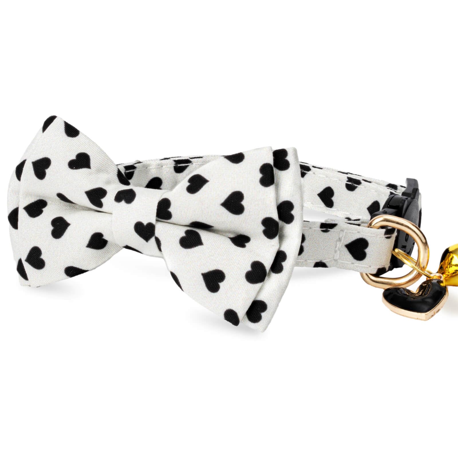 Gelwoo 2 Pack Cotton Cat Collar With Bow Tie And Bell For Male Female Cats,Soft Fancy Breakaway Kitty Kitten Collar With Green A