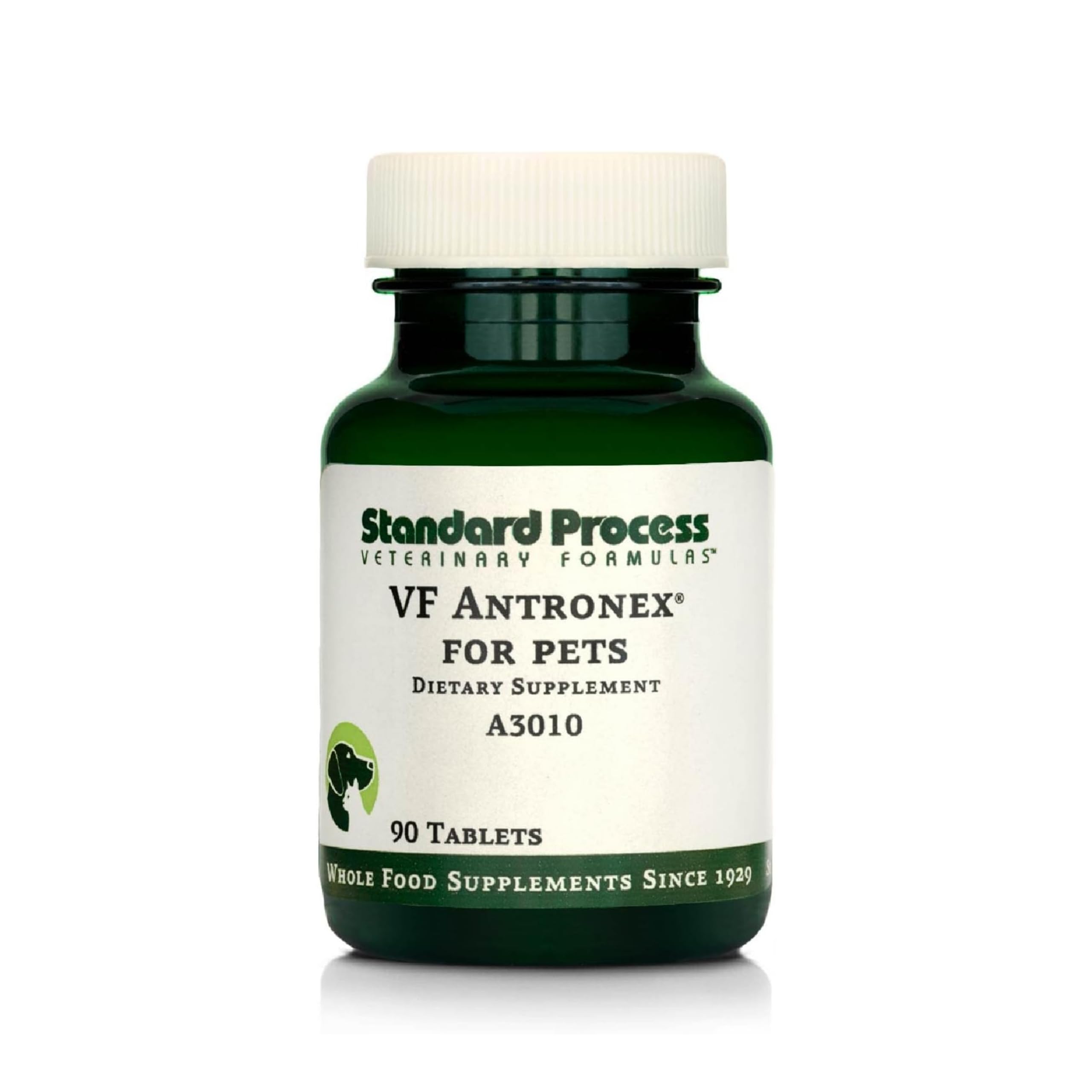 Standard Process Inc. VF Antronex for Pets - Feline & Canine Hepatic Support Formula - Healthy Liver Supplement for Cats & Dogs 