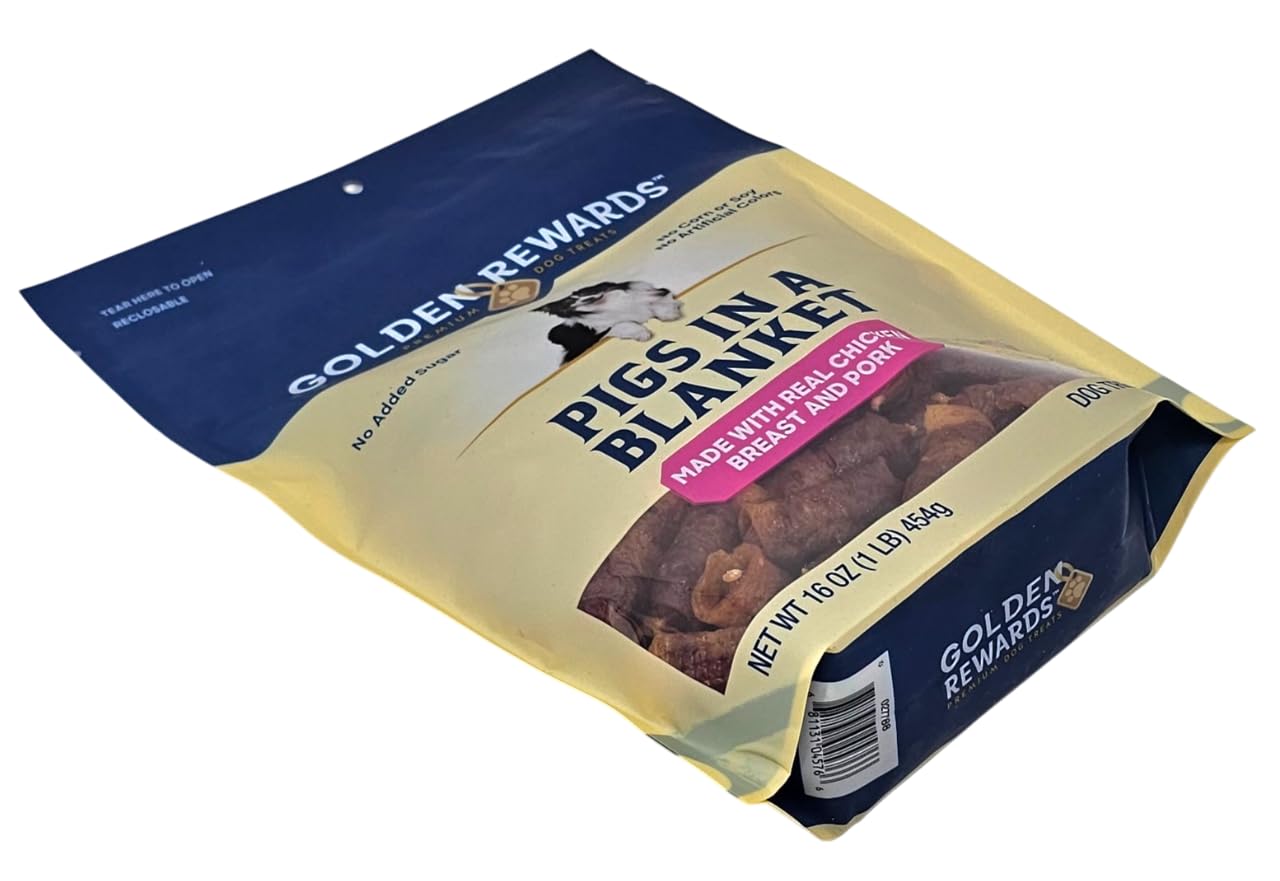 Golden Rewards Pigs in A Blanket - 16oz Bag - 2 Pack