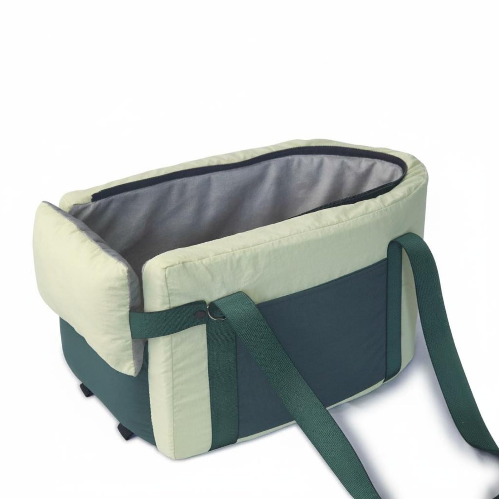 Enakshi Removable and Washable Middle Console Pet Carrier MultiFunctional Car Console Dog Seat AntiEscape Design Portable Pet