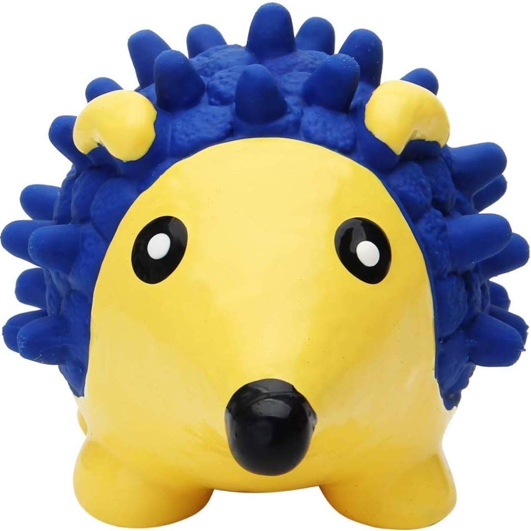 Pet Believe Dog Latex Squeaky Hedgehog Toy (Large) Suitable For Medium Breed Dog (Pack Of 1)