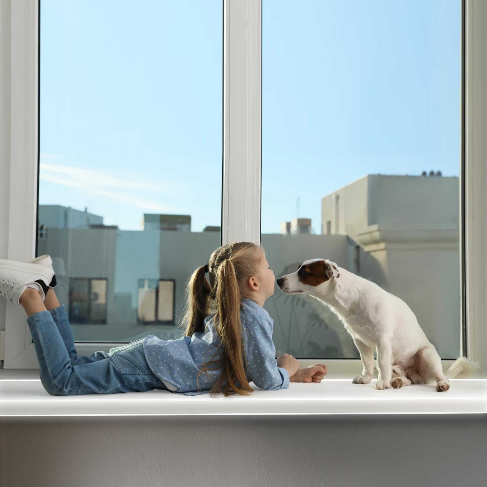 Window Sill Protector (4Inch X 33Ft) Cuttable Window Sill Protector,Door Protector From Dog Scratching, Protection From Dog And