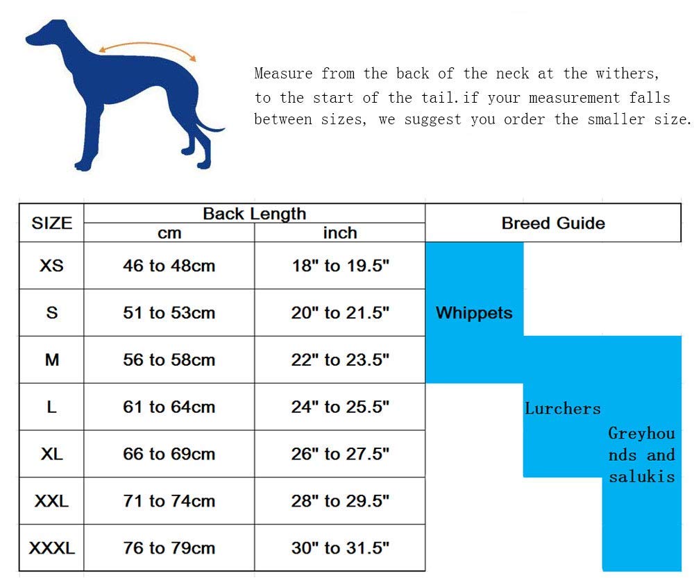 Dog Winter Coat Geyecete Greyhound Raincoat Fabric With Lamb Velvet Inside Outdoor Dog Apparel With Adjustable Bands For Medium,