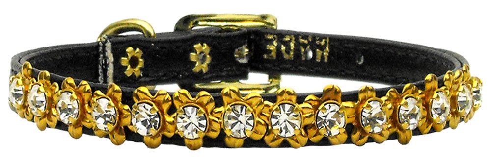 Mirage Pet Products Hampton Pet Collar, Size 8, Black
