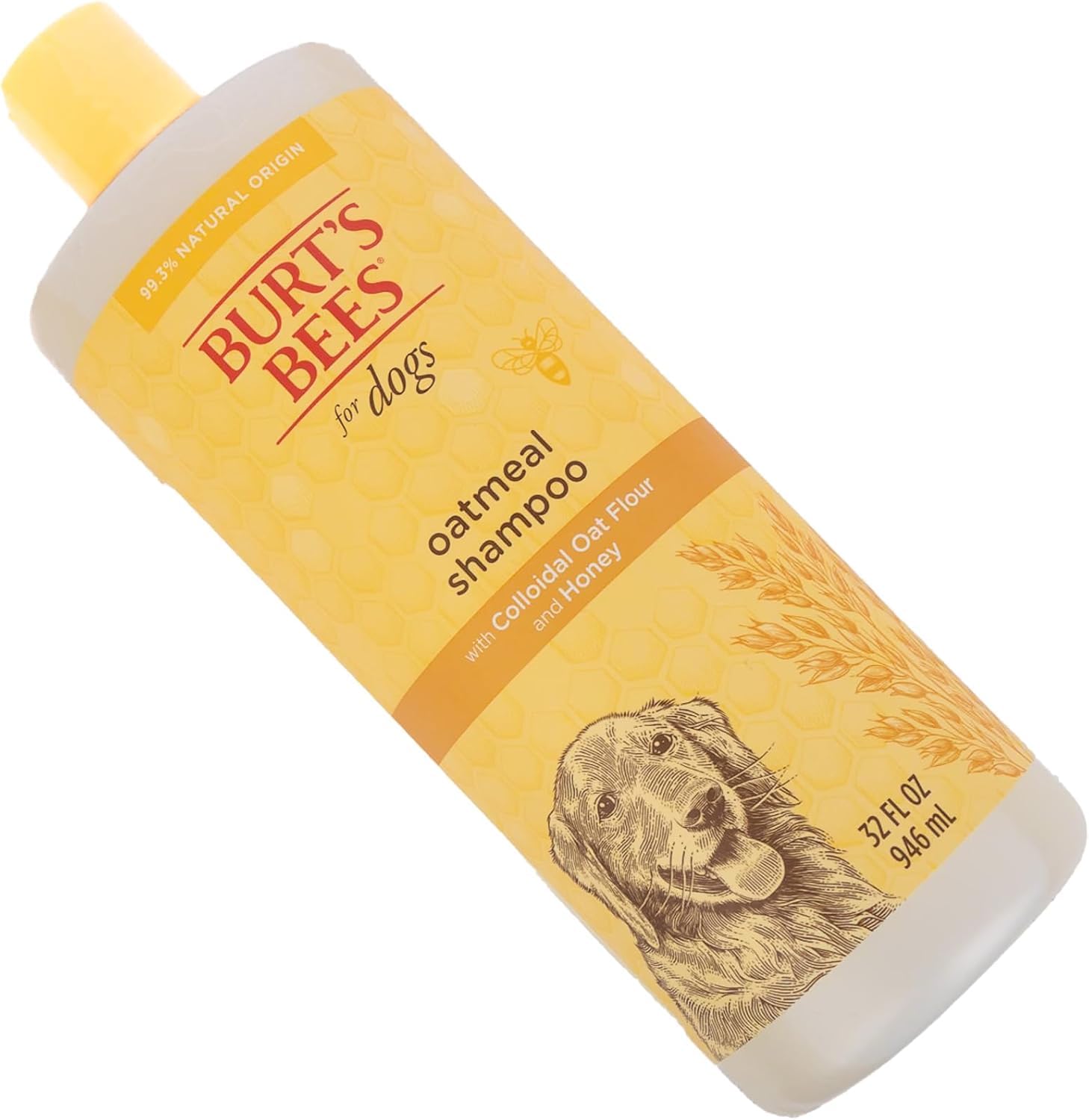 Burt'S Bees For Pets Oatmeal Dog Shampoo With Colloidal Oat Flour And Honey, 2Pk, 95% Natural Origin Formulas, Shampoo For Dogs