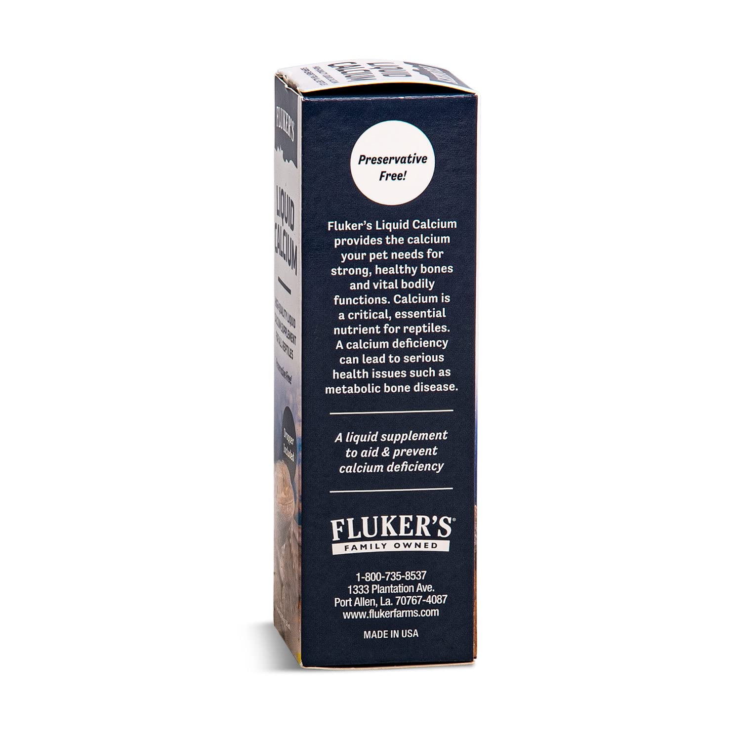 Flukers Liquid Calcium Concentrate for Reptiles 1.7 oz
