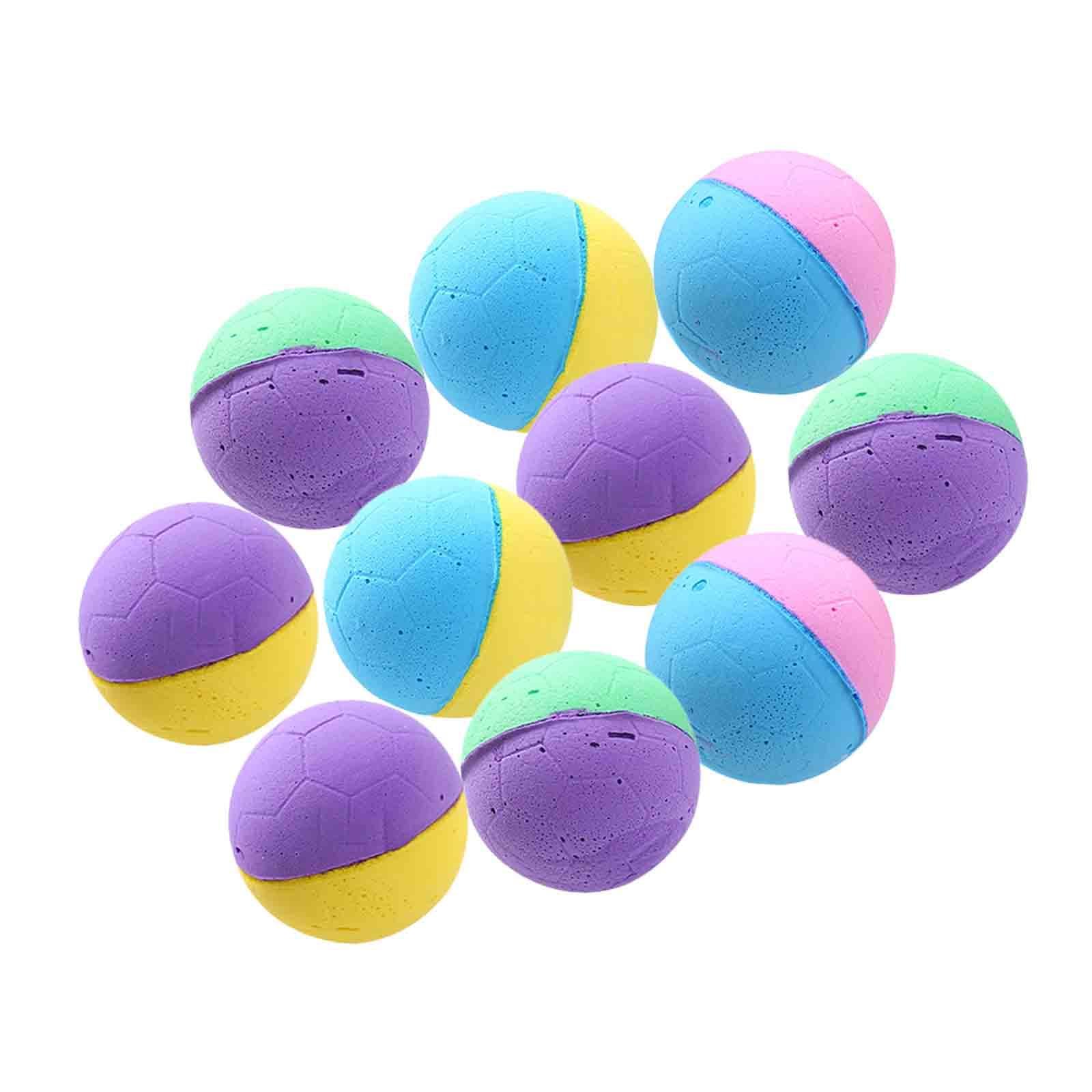 Atorse Cat Balls Toy Soft Pet Dog Toy For Kitten Training And Play Indoor Cats Chase L