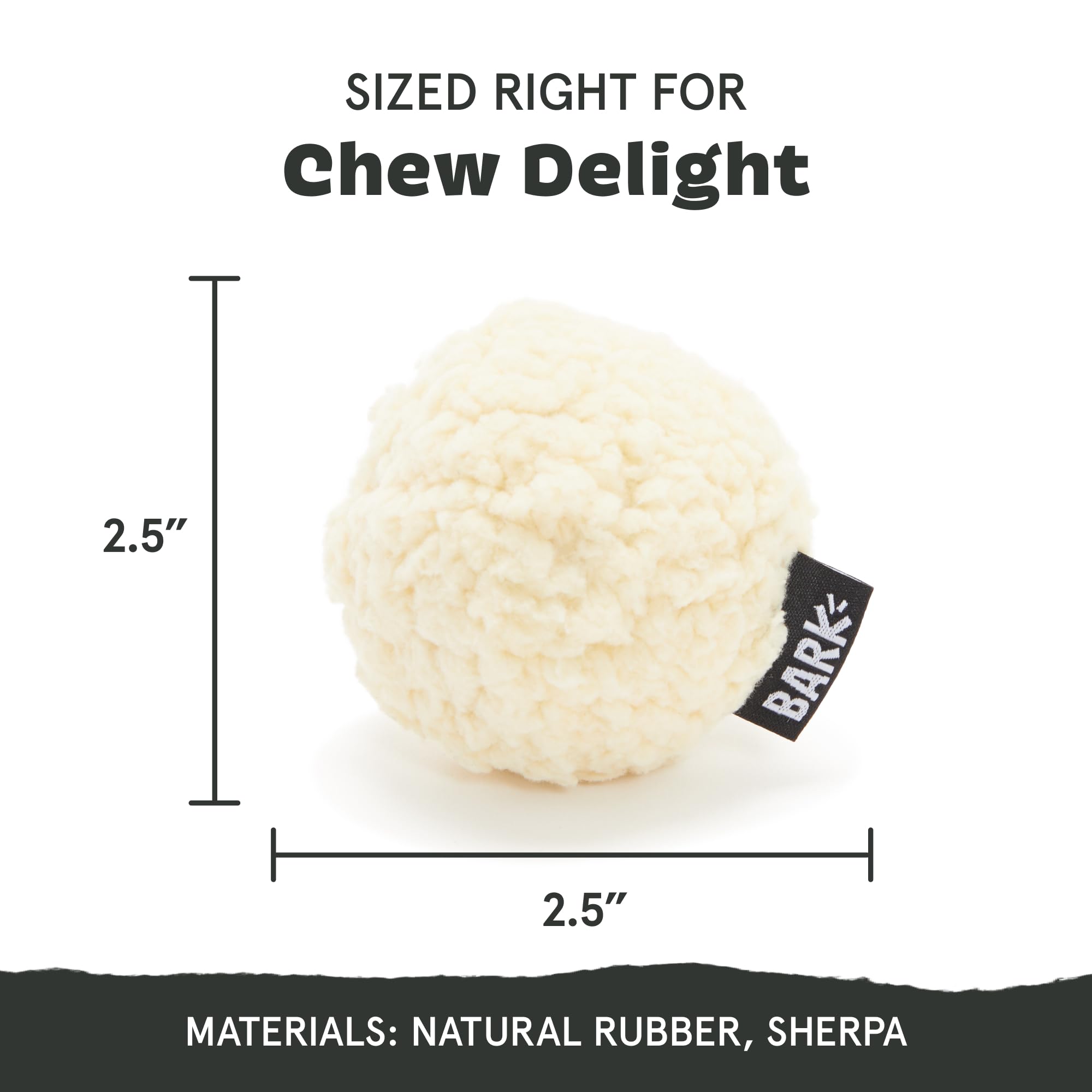 Barkbox Super Chewer Tough Dog Chew Toys For Aggressive Chewers, Plush 2 Toys In 1 (Potato - Small)