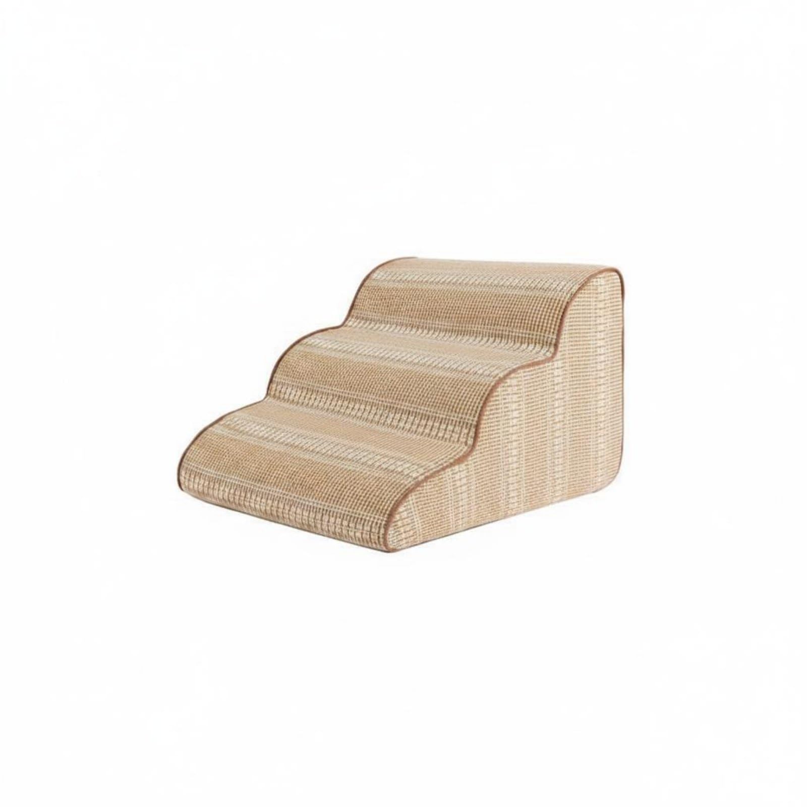 Sofa Pet Steps Removable Washable Cover Dog Ramp Steps Gentle Slope Pet Stair Ramp for Senior Dogs, Young Dogs, Bed, Coffee Plai