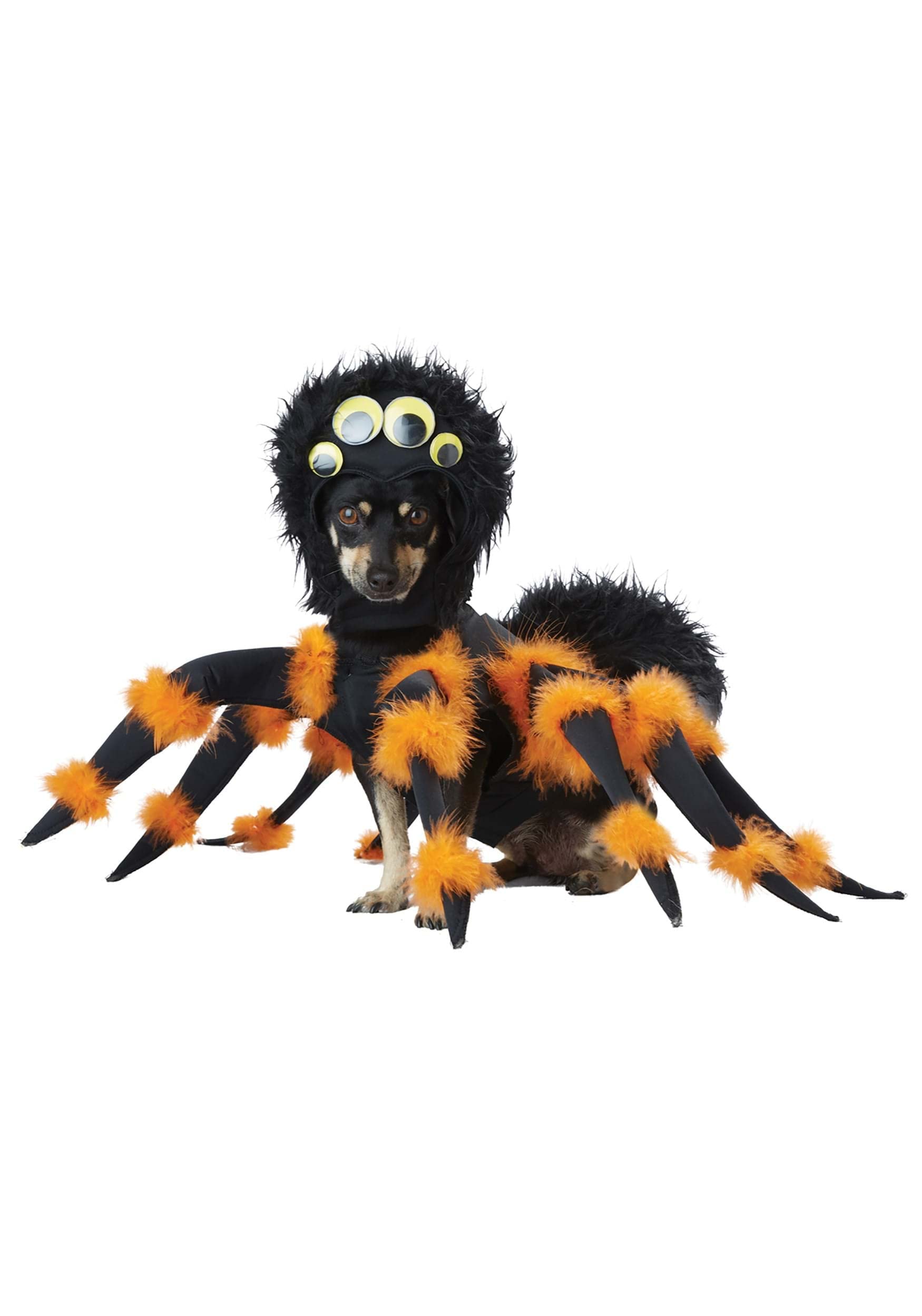 California Costumes Spider Pup Costume - Large Black Polyester - Model PET20149