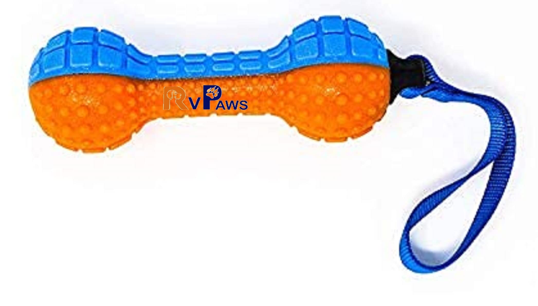 Rvpaws Dumbbell Toys Pet Puppy Teething Chew Toys For Small Medium Large Dogs