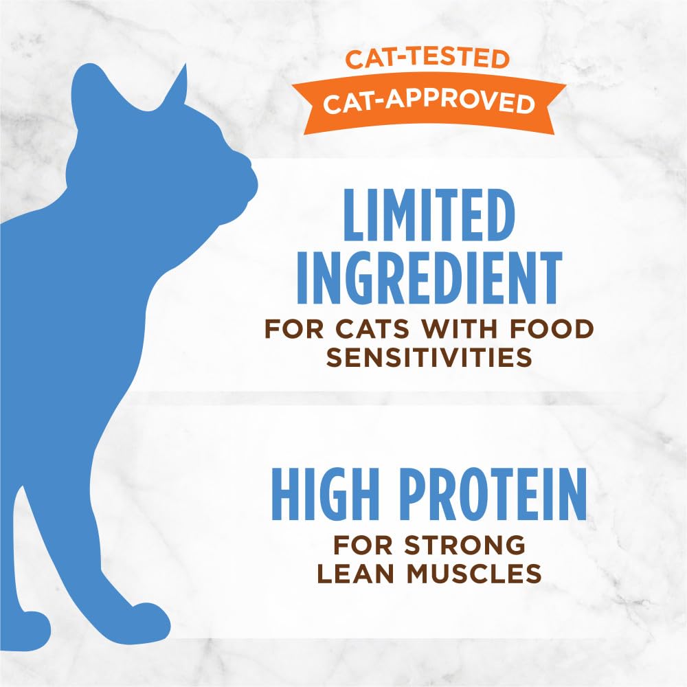 Instinct Limited Ingredient Diet Grain Free Real Turkey Recipe Natural Wet Canned Cat Food by Natures Variety, 5.5 oz. Cans (Pa