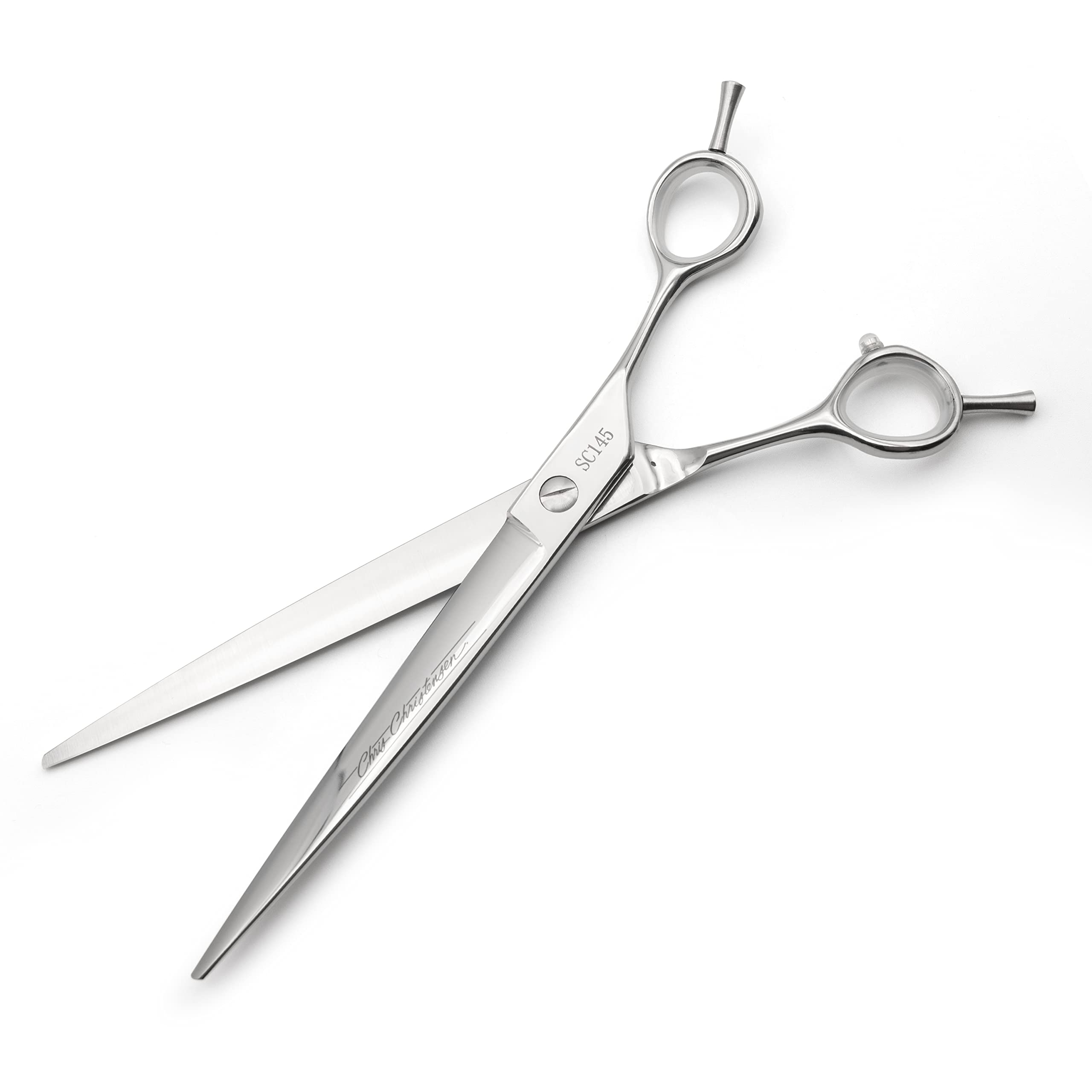 Chris Christensen Classic Series Grooming Shears, 8 in Straight Shear, Groom Like a Professional, Any Skill Level, Made From 440