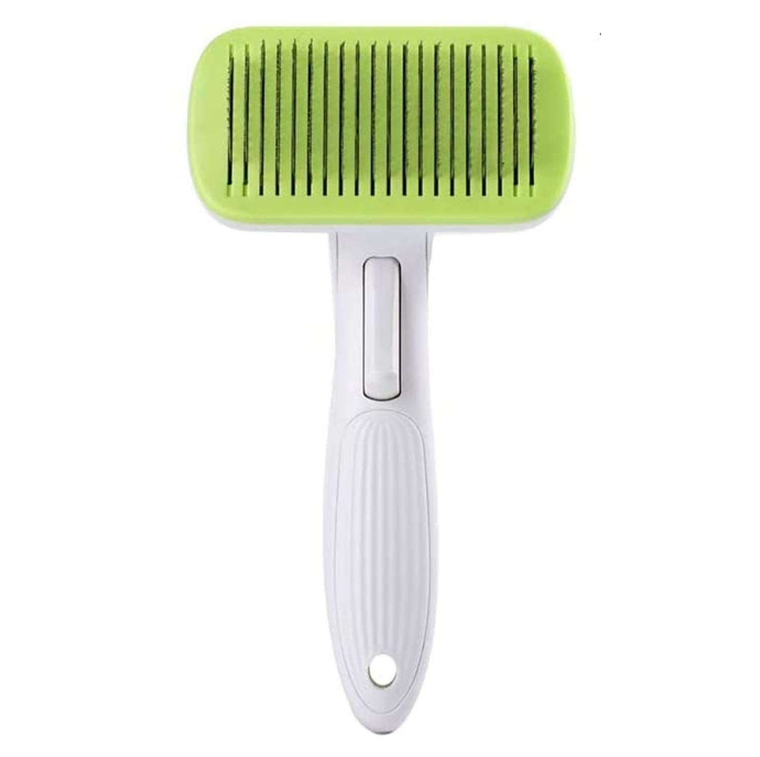 W9 Dog Grooming Brush, Self Cleaning Slicker Brush for Pets and Cats, Easy to Clean Reduces Shedding Pet Grooming Brush for Smal