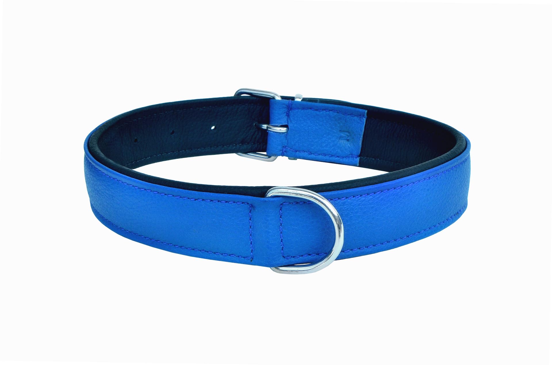 Leather Dog Collar Padded For Comfort For Puppies And Big Dogs 10Ab305-Xs