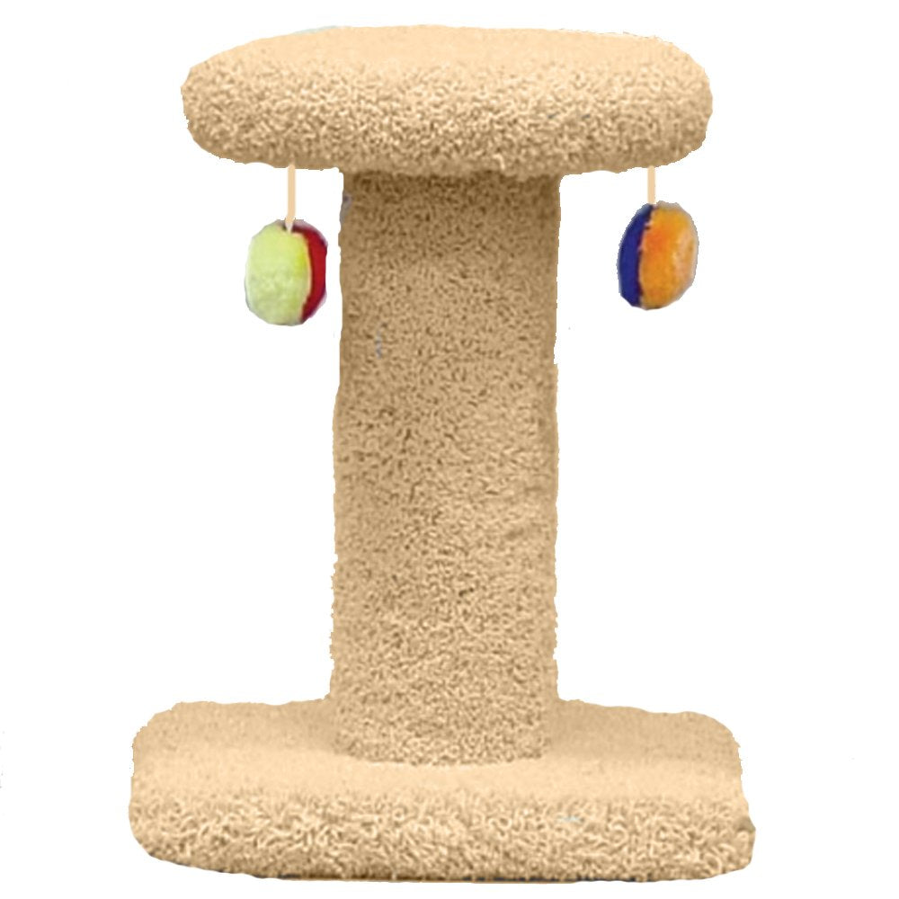Classy Kitty 17' Spinning Cat Post With Toys