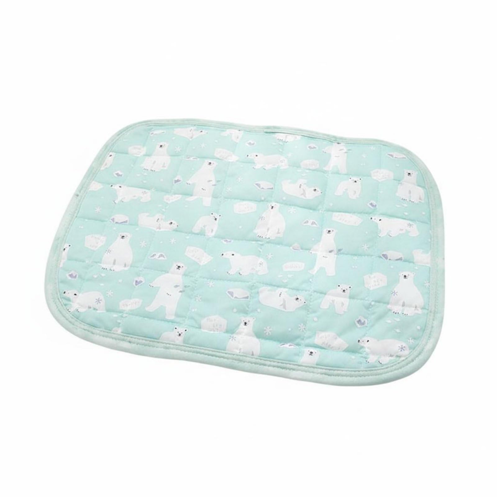 NonSlip Bottom Quilted Cooling Pet Bed Cartoon Prints Pet Cooling Mat Breathable Dog Mat for Dogs, Cats, Small Animals, Floors,