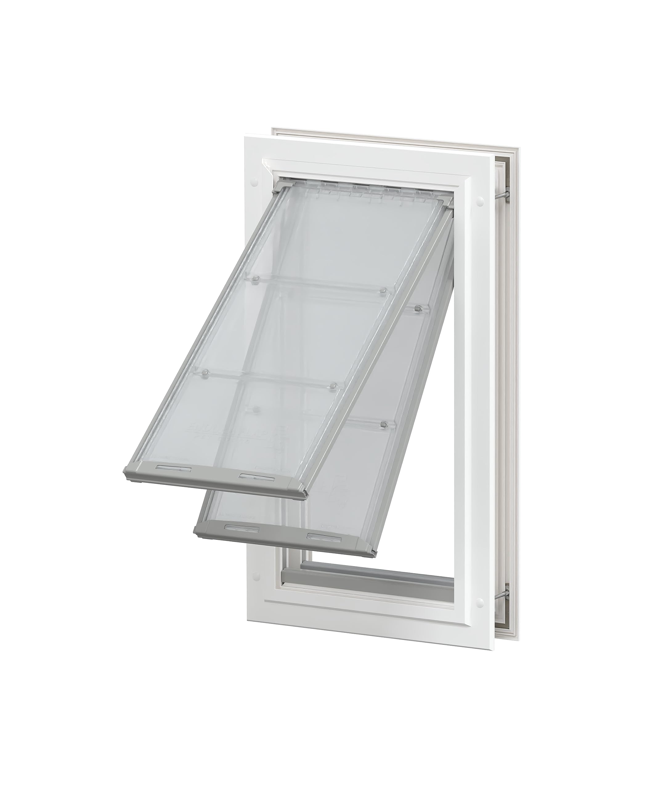 Endura Flap Double Flap Pet Door For Doors | All-Weather Insulated Flap | Durable Aluminum Frame With Secure Locking Cover | Int