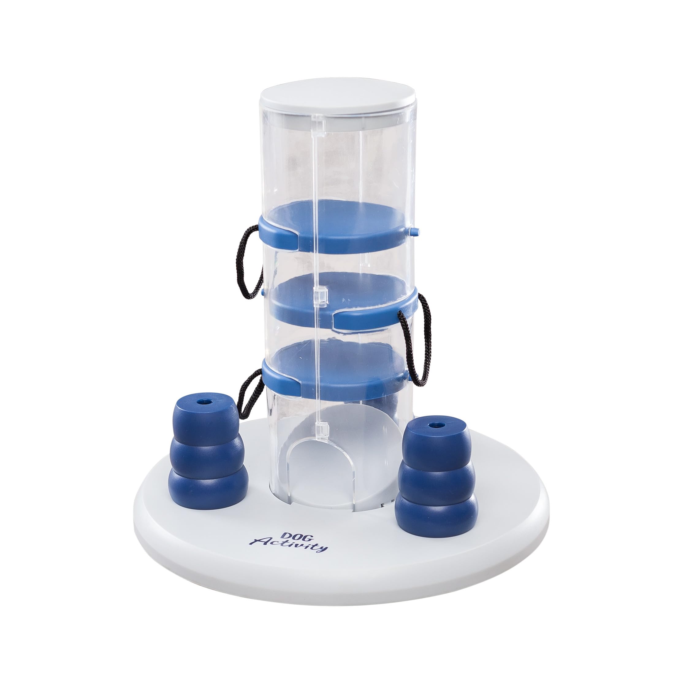 TRIXIE gambling Tower Strategy game, Intermediate Dog Puzzle Toy, Level 2 Activity, Treat Puzzle, Interactive Play, Enrichment