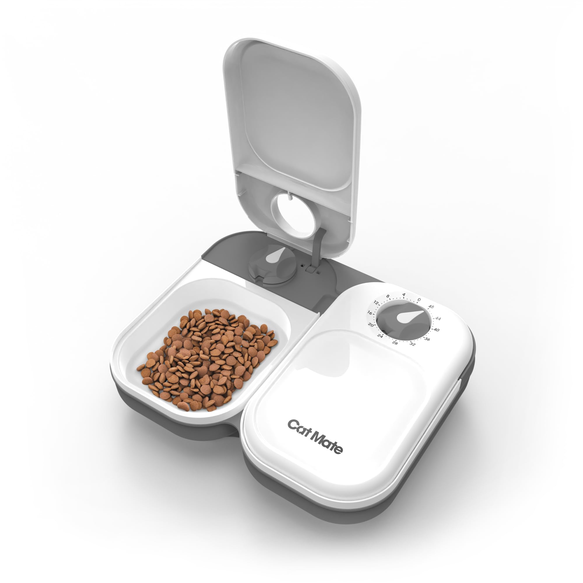 Cat Mate C200 2Meal Automatic Pet Feeder for Cats and Small Dogs with Ice Pack