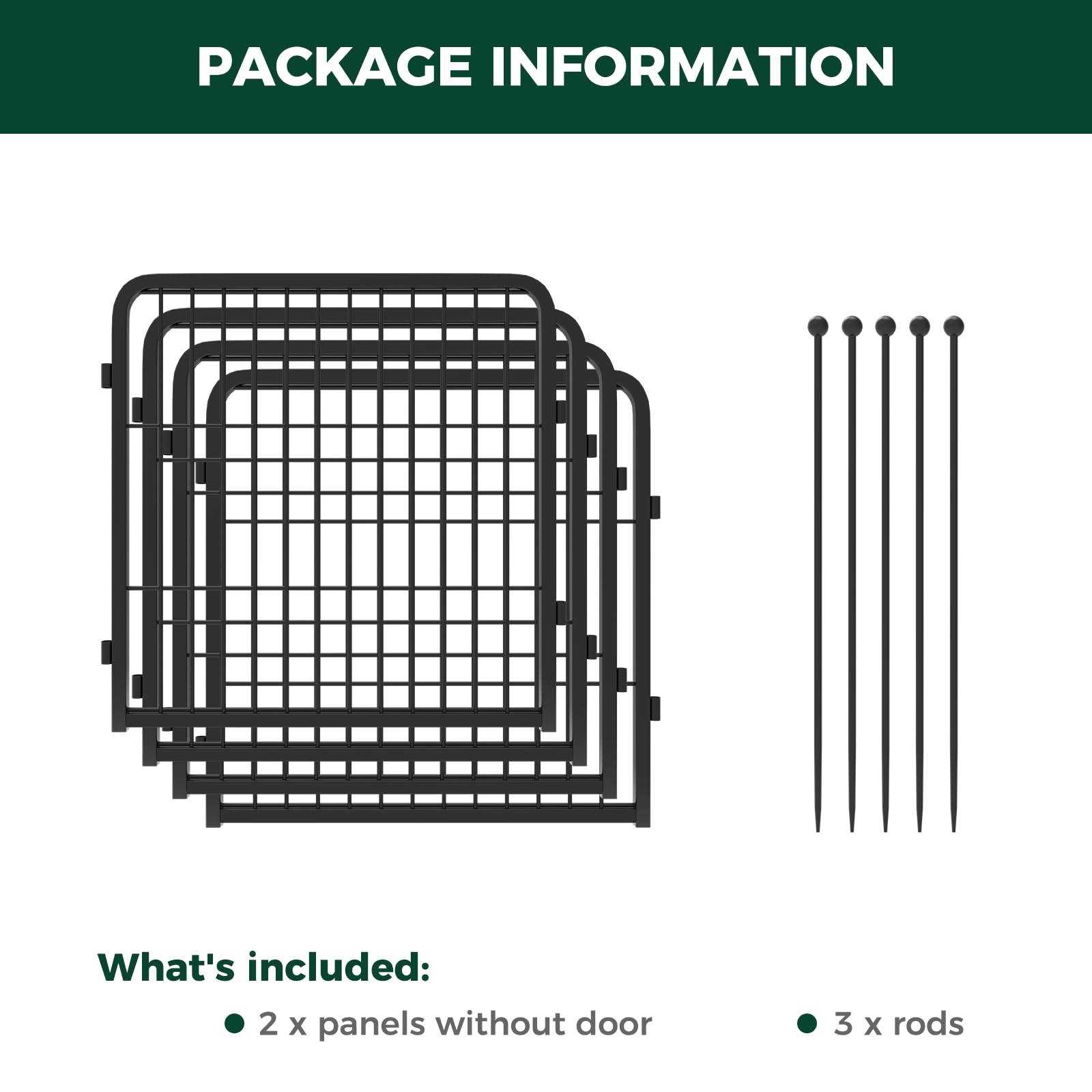 Fxw Rollick Dog Playpen For Indoor, Yard, Rv Camping, 24 Inch 4 Panels For Puppy And Small Dogs│Patented