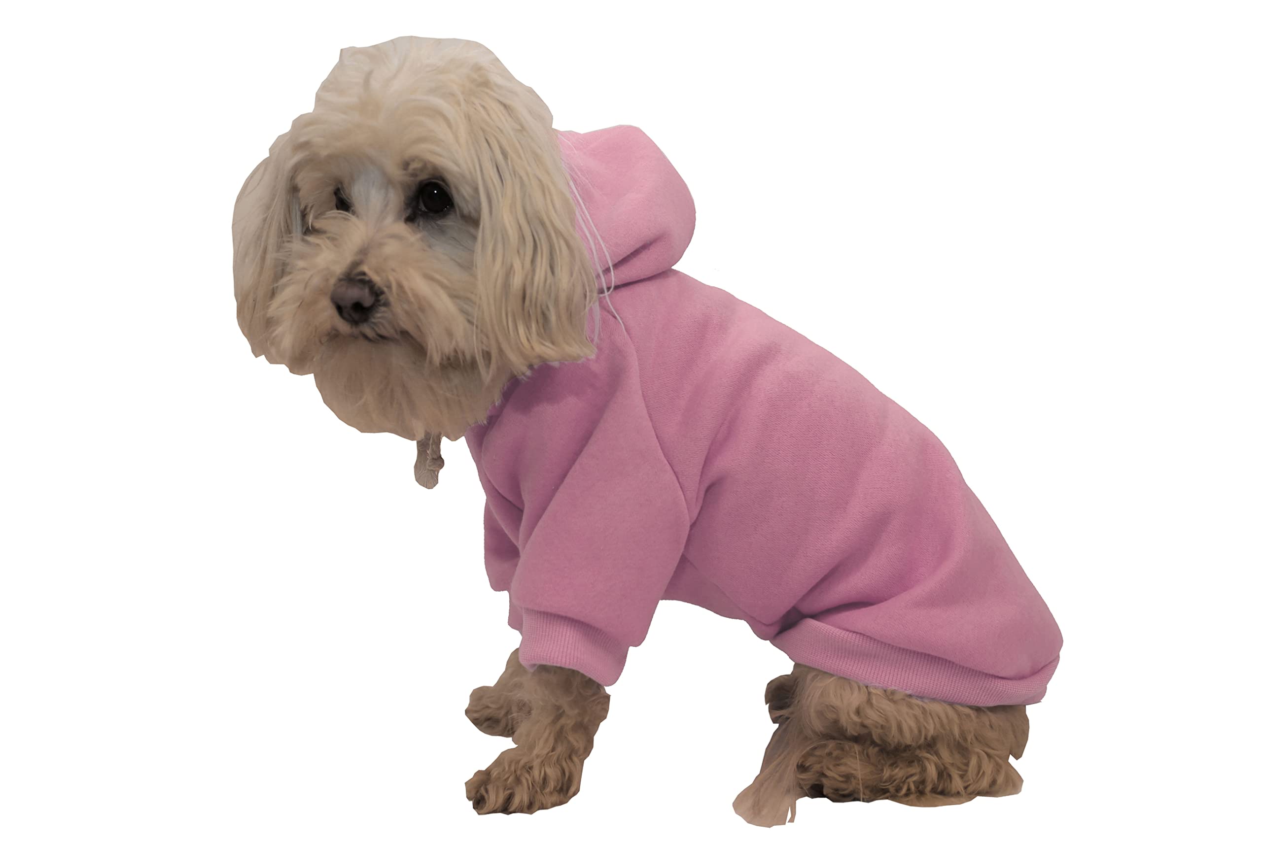 Fashion Plush Cotton Pet Hoodie Hooded Sweater(D0102H7Lcru.)