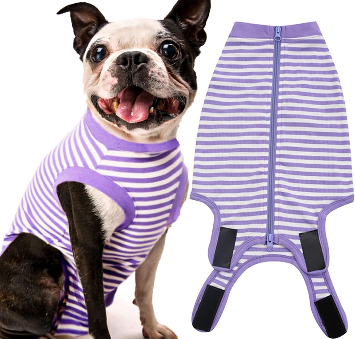 Sychien Dog Surgery Recovery Suit For Female Spay,Large Surgical Recovery Onesie,Anti Licking Wound Sutures Incision Protect Sui
