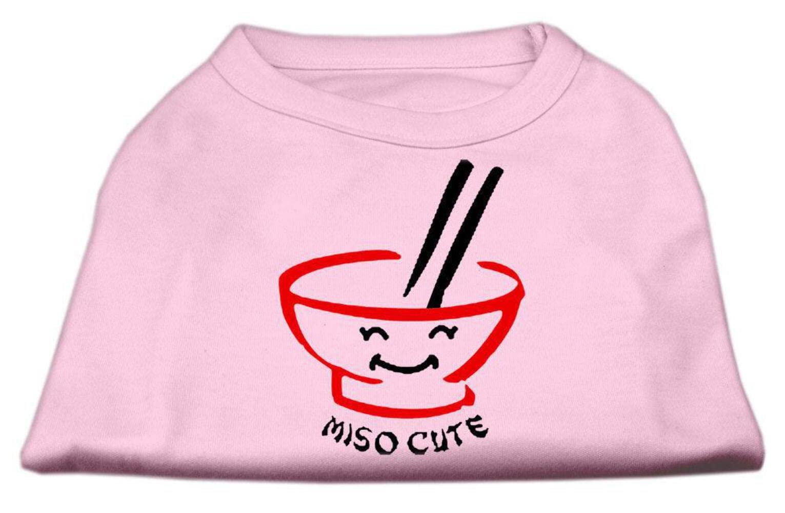 Mirage Pet Products 14-Inch Miso Cute Screen Print Shirts for Pets, Large, White