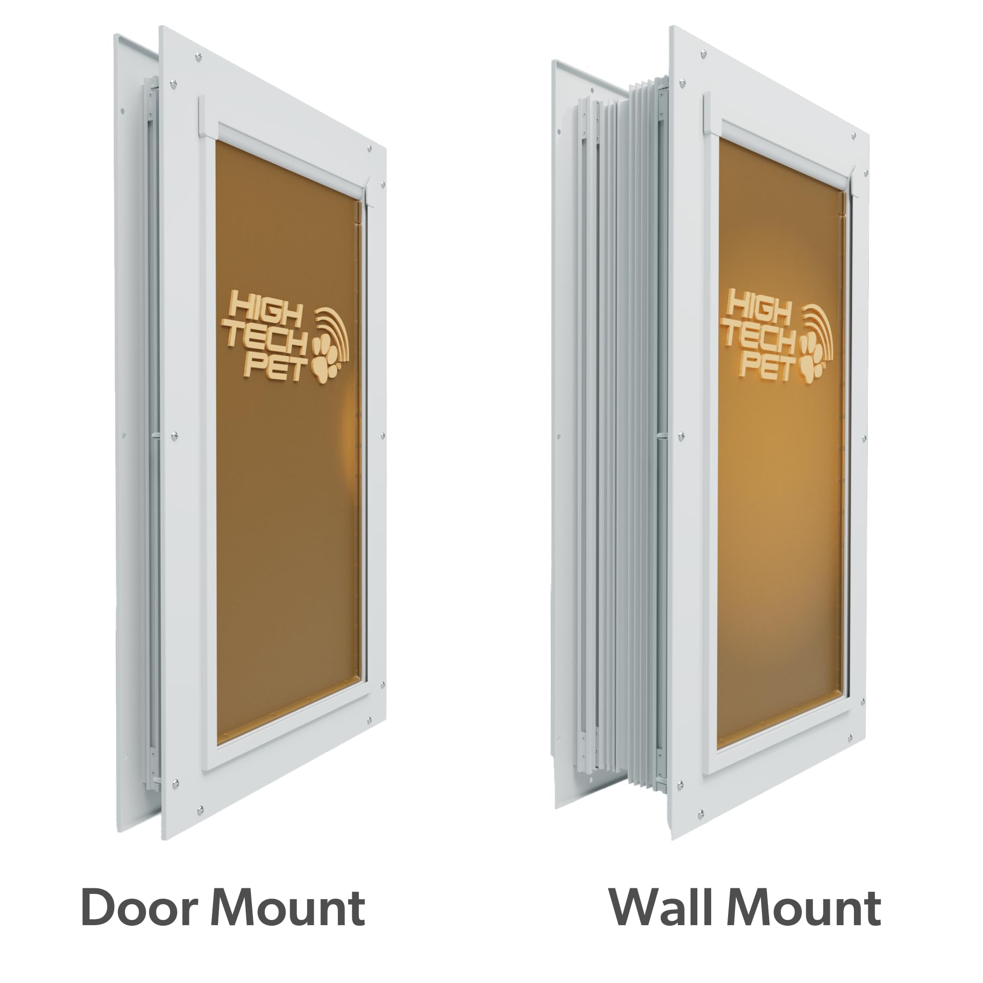 High Tech Pet Duraflex Premium Dog Doors (Medium, Door Installation)