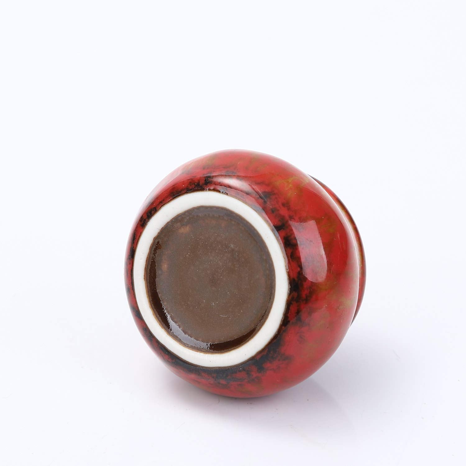 Small Urn for Human Ashes - 1.6'' Handicrafted Urn - Beautiful Tiny Keepsake Urns - Mini Urn Made of Ceramic - Hold 1.2 Cubic In