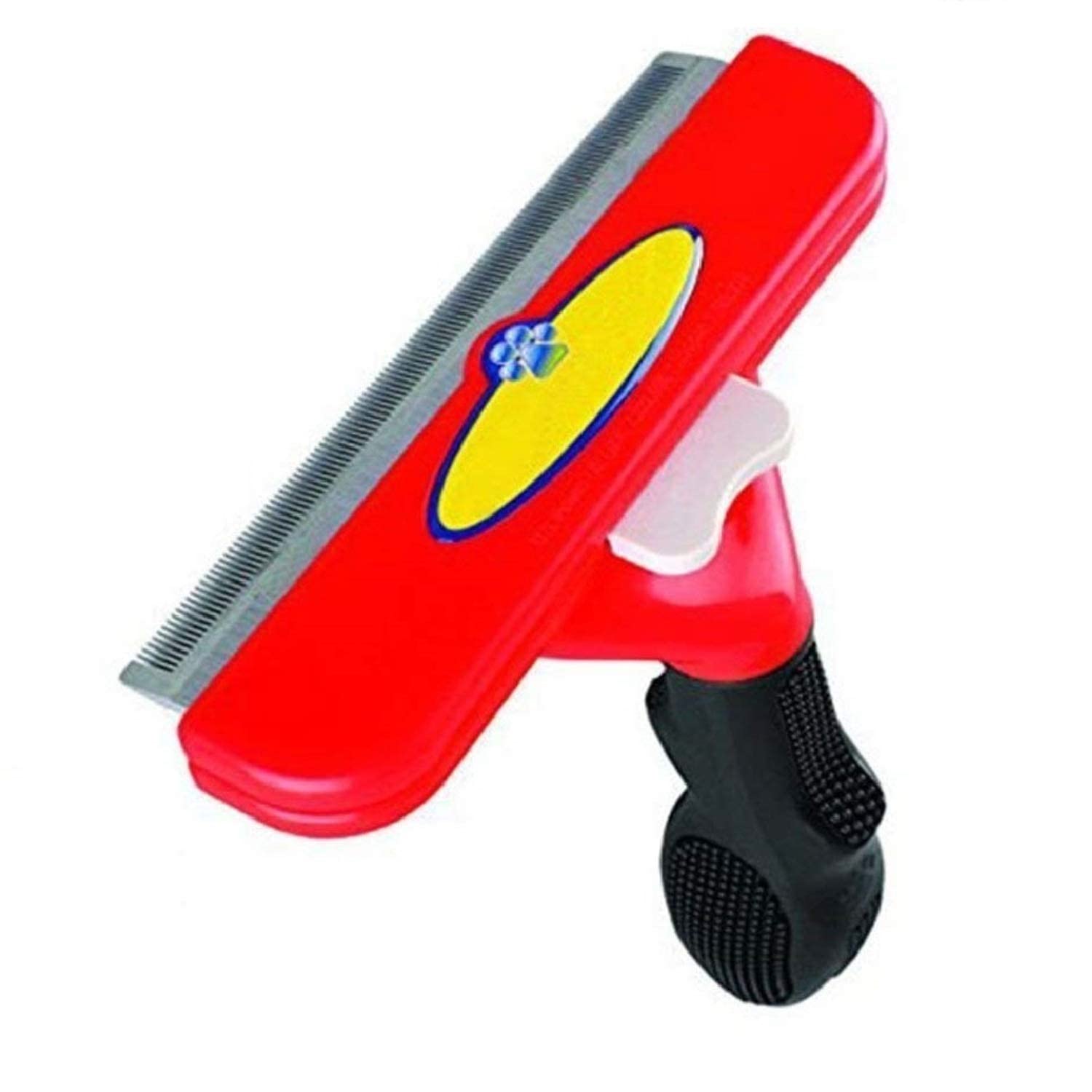 W9 Pet Products Stainless Steel De Shedding Grooming Brush Comb Tool For Dogs Pets Cats Over 90 Lbs