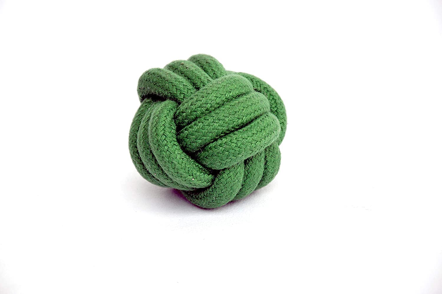 Psk Pet Mart Knotted Cotton Chew Ball Toy For Aggressive Chewers Dogs And Puppies  Teeth Cleaning, Training And Exercise