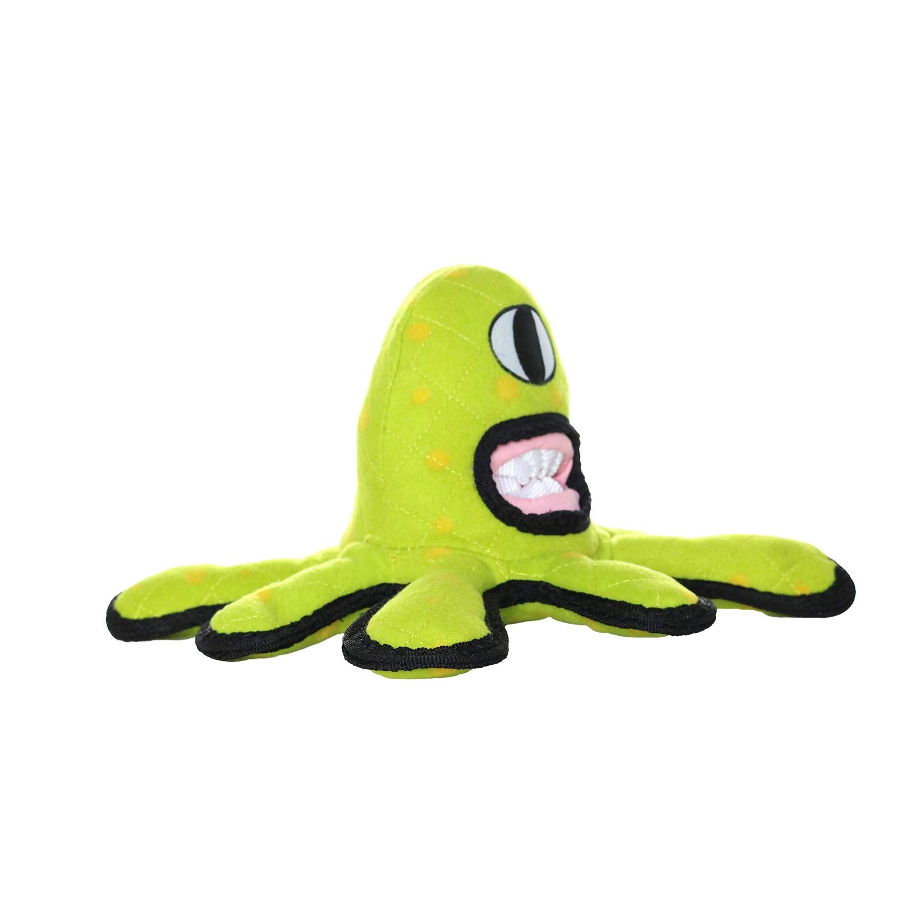 Tuffy Alien Durable Dog Toy, Green