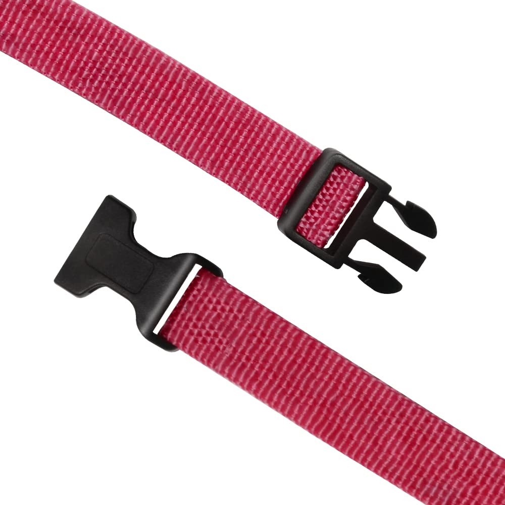 Petjoy Reflective Nylon Dog Collars, Replacement Collar For Shock Collar, Adjustable Classic Dog Collar Strap For Small Medium L