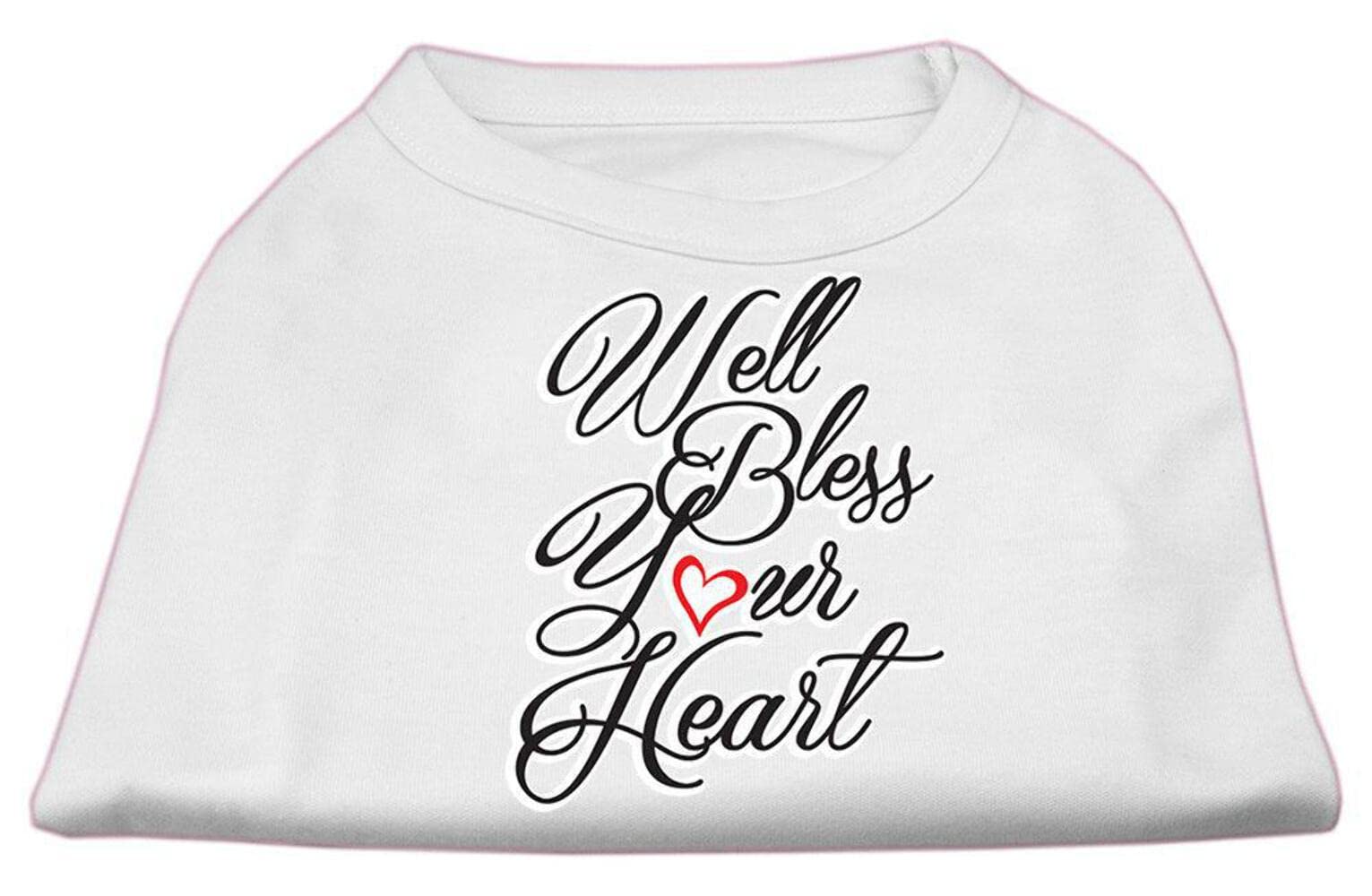 Mirage Pet Products 51-172 LGBL Well Bless Your Heart Screen Print Blue Dog Shirt, Large