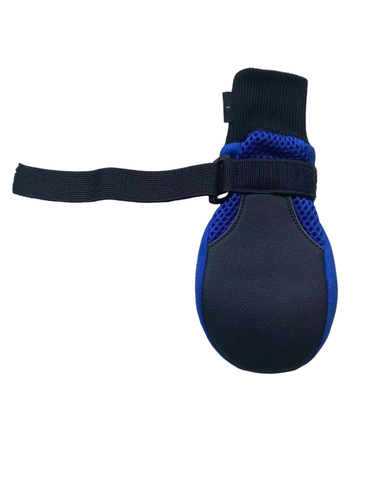 LONSUNEER Dog Boots - Breathable, Nonslip Soles, Size Large, Blue, Model 4334708596